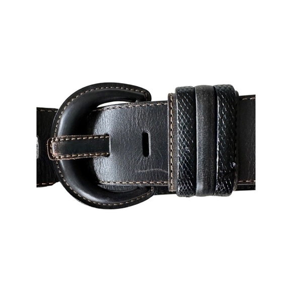 Banana Republic Genuine Leather Belt Espresso Brown Women’s Size Medium. main image 6